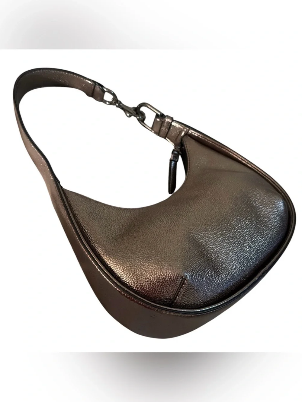 DKNY Metallic Bronze Hobo Bag NWOT